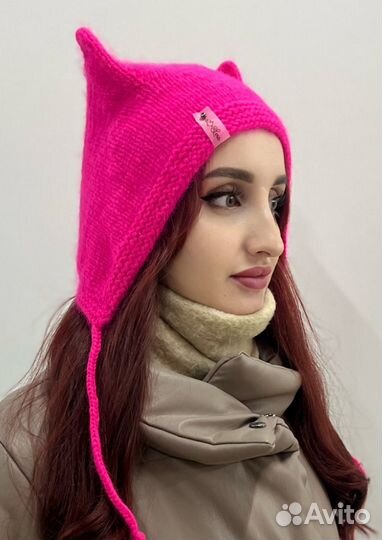 Шапка вязанная