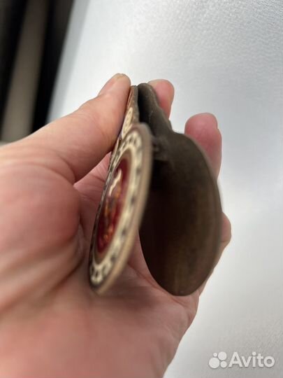 Зажим для бумаг греция сувенир