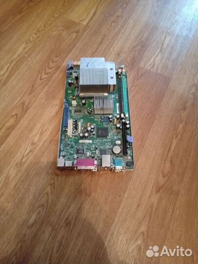 Материнская плата сокет 1155 с процессором