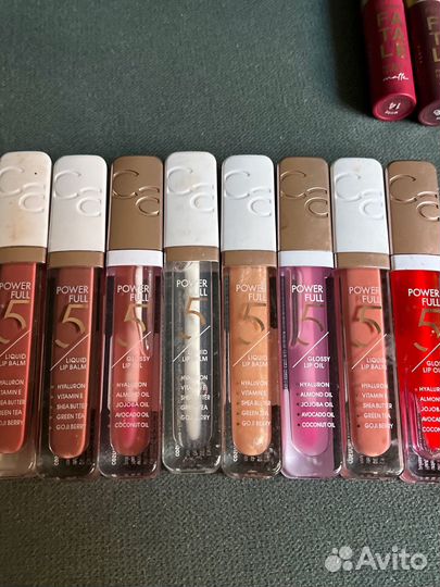 Блески и помады для губ тестеры