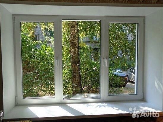 Пластиковое окно/Окно пвх 1500*1730