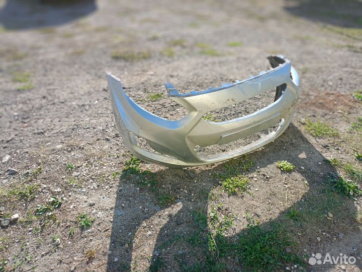 Бампер hyundai solaris 2015