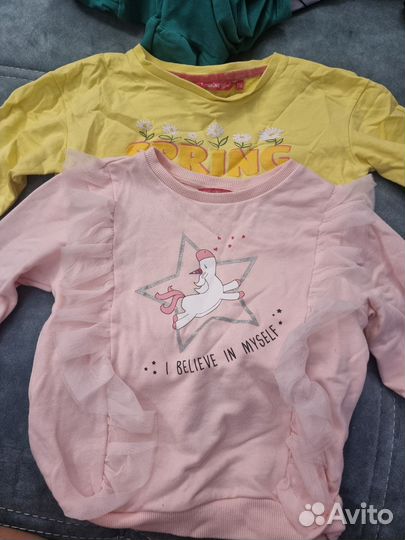 Вещи пакетом для девочки 116