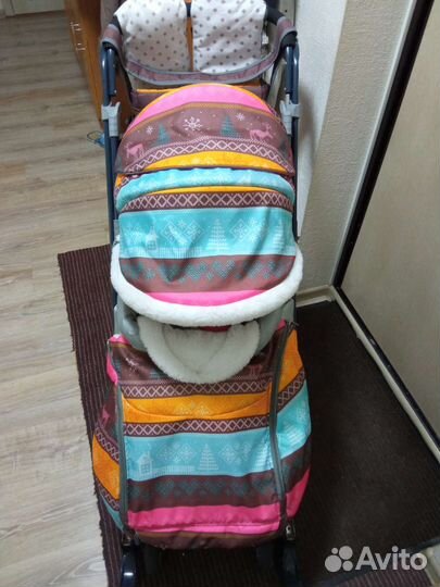 Детские зимние санки