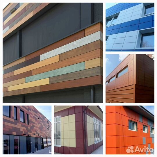 Фасадные металлические кассеты