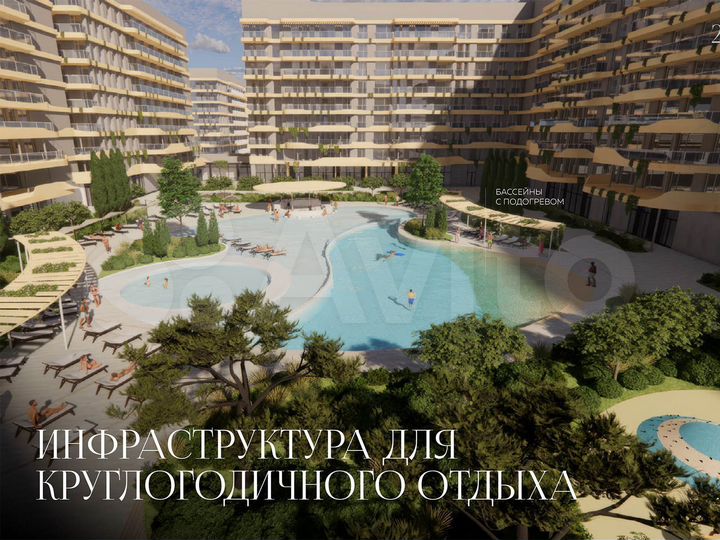 1-к. апартаменты, 32,7 м², 6/9 эт.