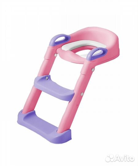 Мягкое сиденье для унитаза детское с лестницей