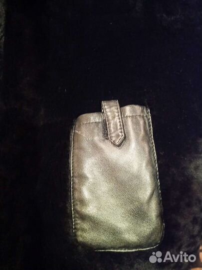 Мужской кожаный френч