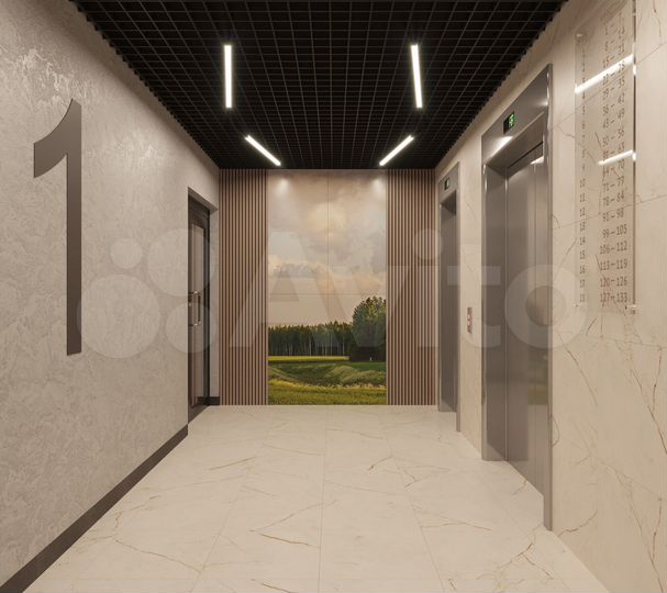 1-к. квартира, 35,3 м², 1/18 эт.