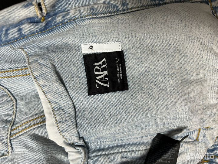 Джинсовая куртка zara