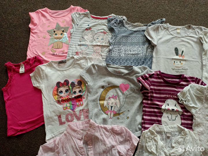Футболки, блузки р.104-110