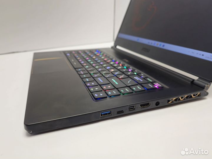 Игровой ультрабук MSI i7/GTX1070/144Hz/SSD