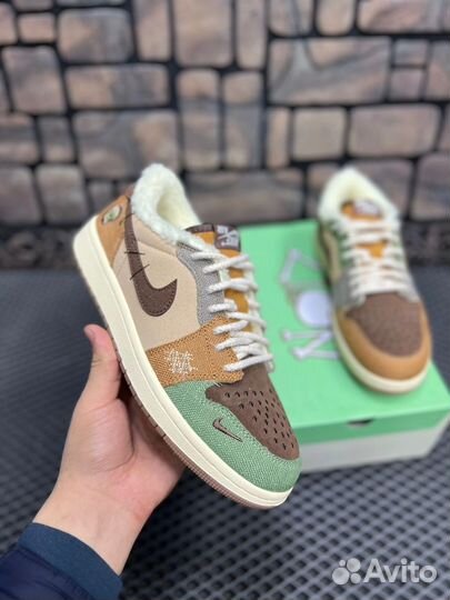 Кроссовки Nike Air Jordan 1 Low x Zion