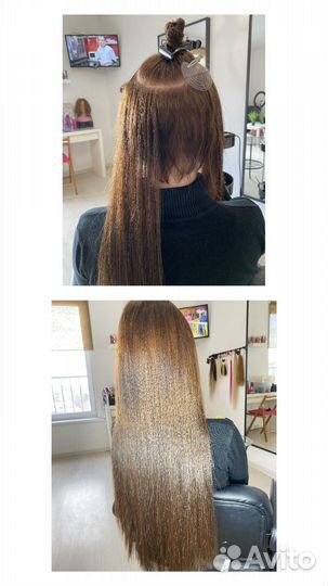 Микронаращивание волос