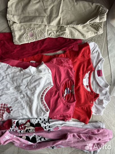 Вещи пакетом на девочку 86-92 1,5-2 года