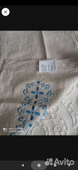 Льняные салфетки, дорожки zara home новые