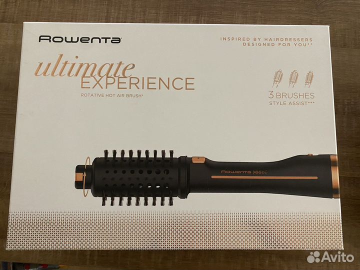 Фен щетка rowenta brush