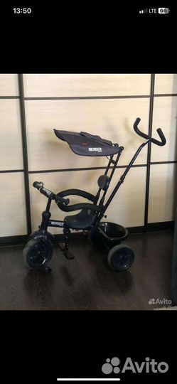 Велосипед с родительской ручкой