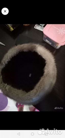 Шапка норковая женская бу