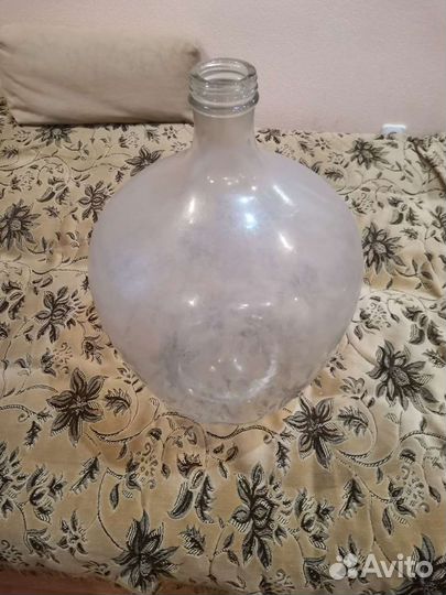 Бутыль стеклянная 50 литров