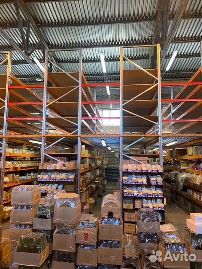 Мезонин складской 2 этажа много полок. В наличии