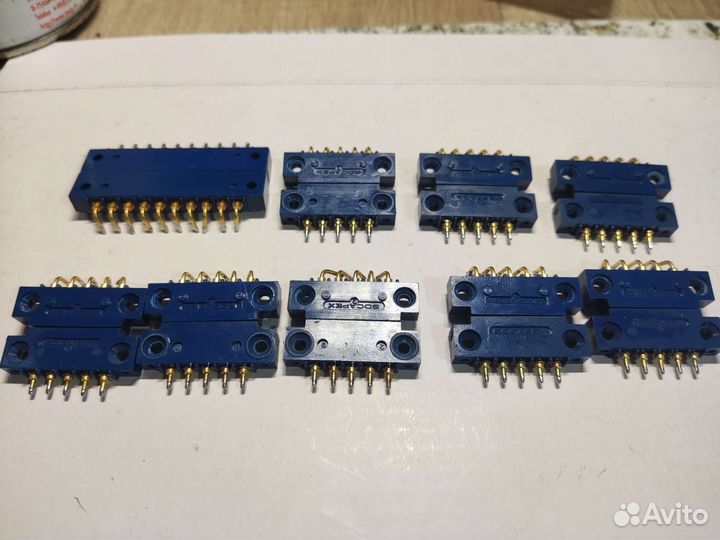 Разъемы позолоченные 5pin, 10pin