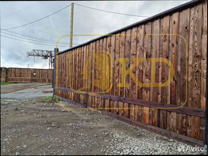 Штакетник деревянный оптом