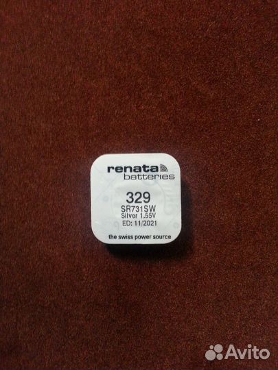 Батарейка 329 Renata