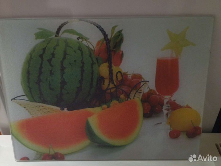 Доска разделочная стекло