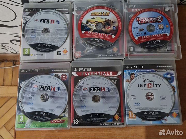 Диски на пс3