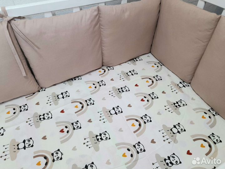 Бортики в детскую кроватку