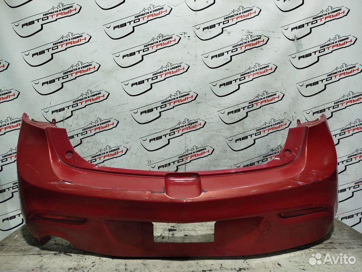 Бампер mazda axela BL3FW BL5FW bleaw blefw blffw B39R50221D08 hatchback 1 модель задний красный, 27A