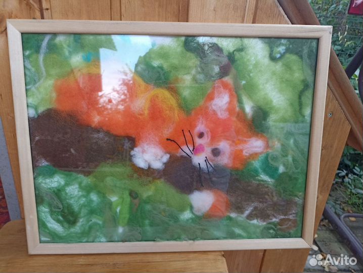 Картина Рыжий котик