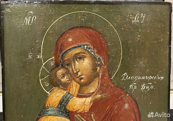 Икона Владимирская Пресвятая Богородица