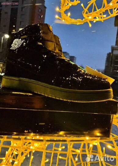 Кроссовки Nike Air Jordan тёплые (Арт.51129)