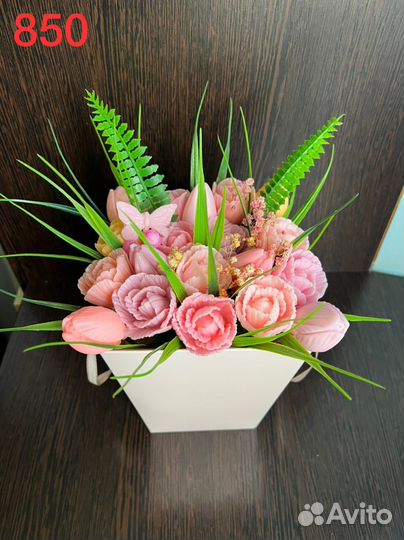 Мыльные букеты