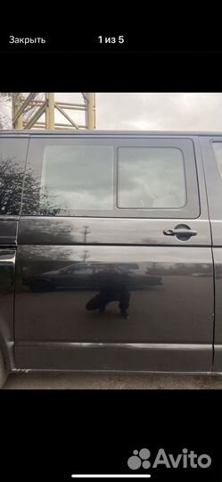 Дверь сдвижная правая volkswagen t5