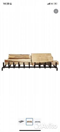 Продаётся новый чугунный дровник в камин