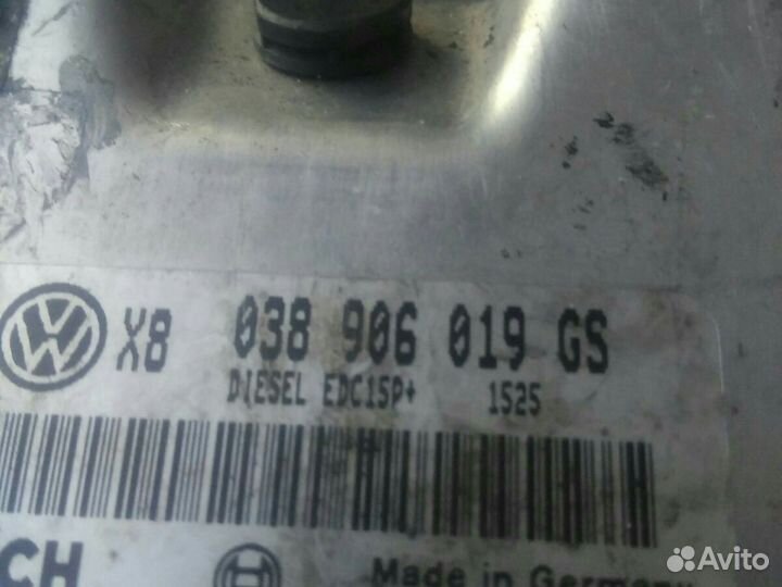 Блок управления двигателем ваг vag