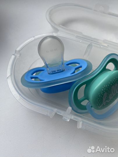 Новые пустышки avent ultra air 6-18