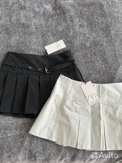 Новые юбки-шорты Zara xs