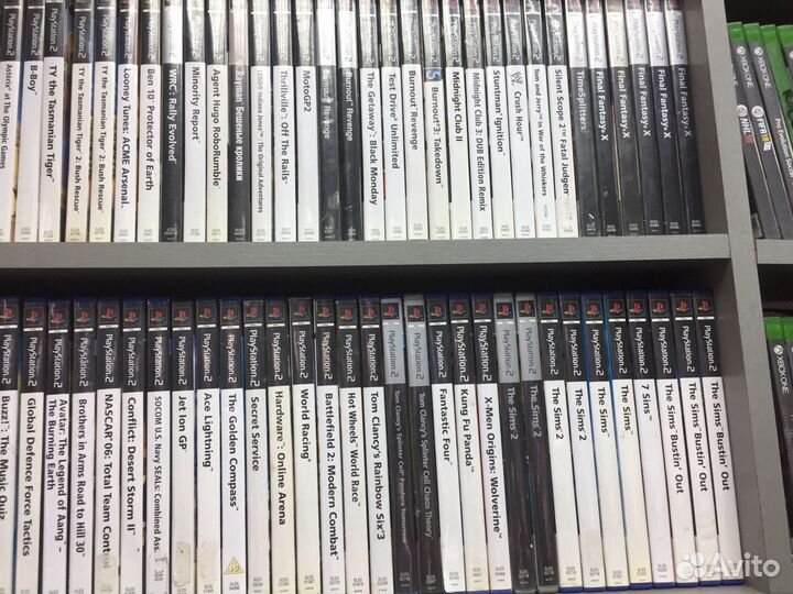 Игры на Sony Playstation 2