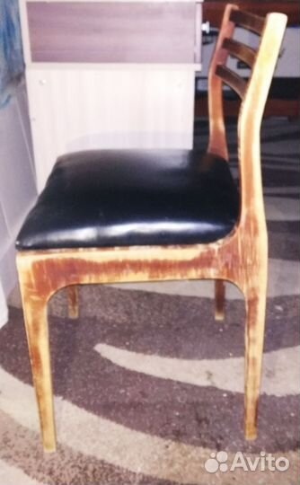 Мягкий стул со спинкой