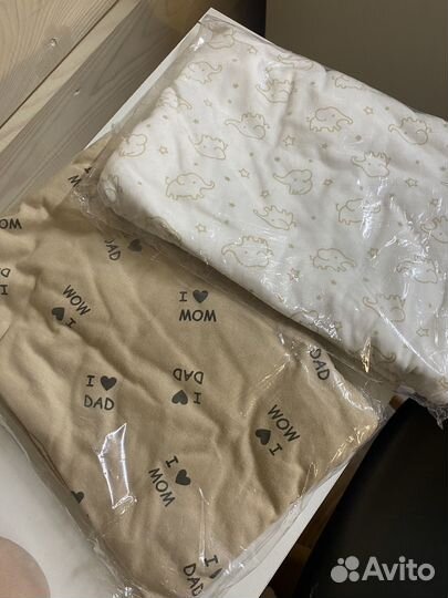 Простынь на резинке 75х75