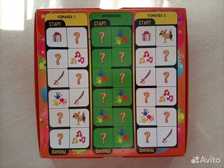 Настольные игры на день рождения