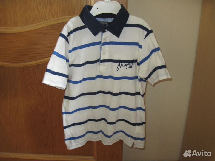 Рубашка-поло трикотаж р.128 Португалия