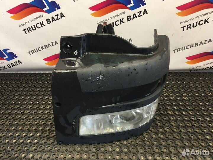 Угол бампера передний левый MAZ 5440