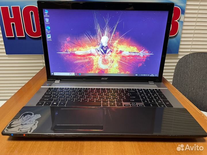 Игровой ноутбук Acer 17 дюймов Full / i5 / 12gb