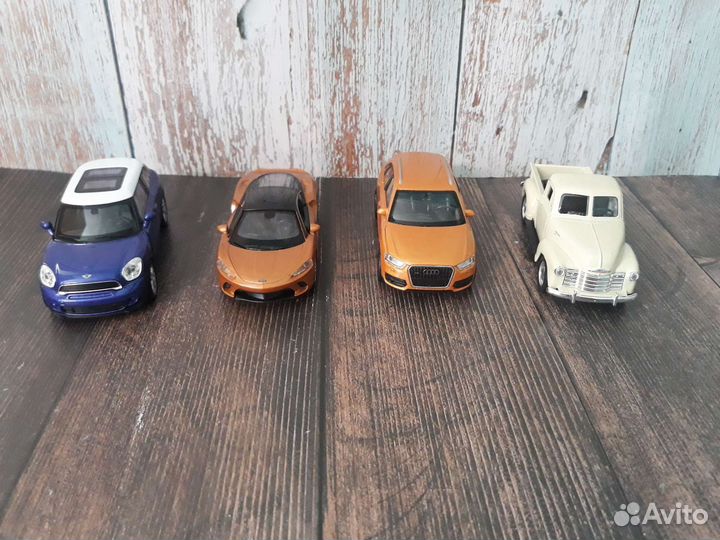 Машинки Welly новые