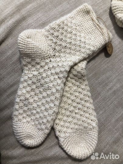 Носки шертяные вязаные ручной работы